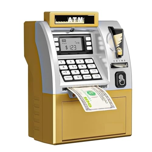 Jouet d'épargne ATM éducatif : le cadeau idéal avec coffre-fort sécurisé