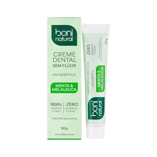 Creme Dental Boni Natural Menta