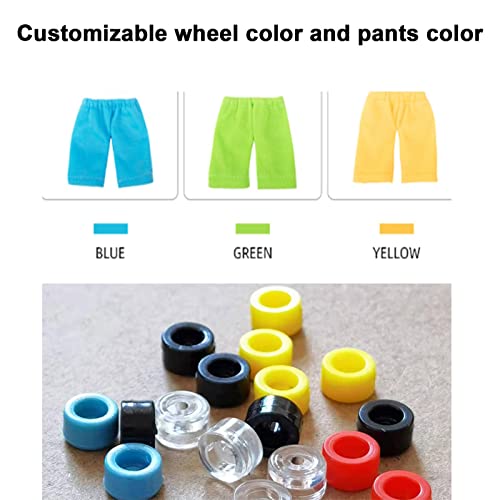 Finger Boards Skates,Kits de mini skate criativos de automontagem com ferramentas - Acessórios para