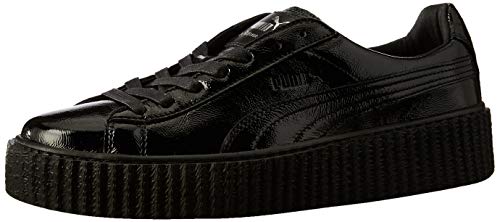Puma Creeper Wrinkled Patent Fenty by Rihanna 501 (39, Black Patent)