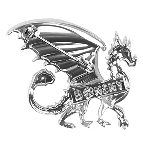 Image of WEVENI Alloy Fantasy Dinosaur Dragon Brooch Enamel Pins for Women Lady Girl Fashion Jewelry Gift
