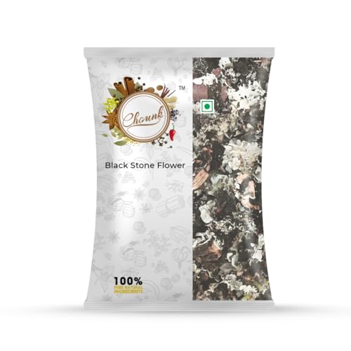 Image of Chounk Black Stone Flower Spices - 50g | Pathar /Patthar ke Phool Spice | Dagad Phool, Kalpasi | Pathar Ke Phool for Flavourful Cooking