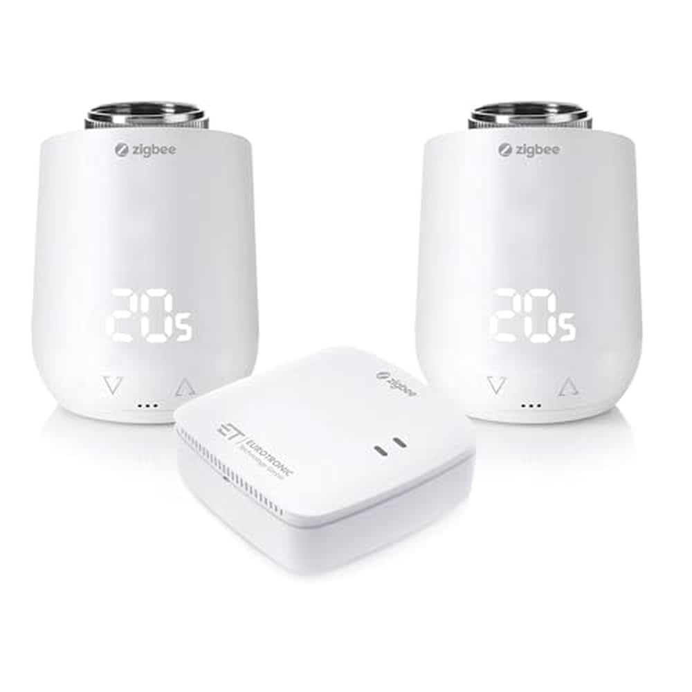 Eurotronic Comet Zigbee Starterset mit Heizkörperthermostat & Gateway