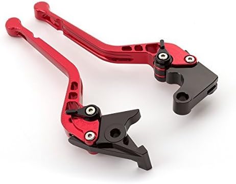 Miniatura 3 de FXCNC Palancas de embrague de freno ajustables para motocicleta compatibles con YFM 350 Raptor 06-2013, Raptor YFM660 01-06, TTR125LLELW 00-16, YFZ