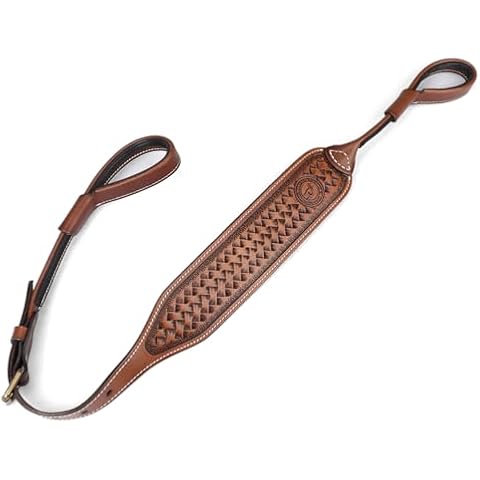 Sangle Tourbon en cuir rembourrée Cover