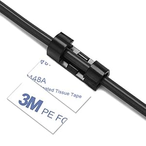 [40 pezzi] Fermacavi a Clip Cavo Gestione- Ganci Fermacavi Autoadesivi Con Adesivo 3M- Passante per Cavi da Scrivania, Muro, Pareti. Nero