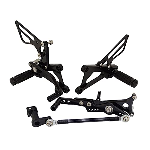 Repose-Pieds Daytona 675 R Anti Glisse Réglable Contre la Fatigue en Moto