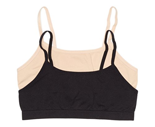 Trimfit Big Girls' Seamless Crop Top (Pack of 2)