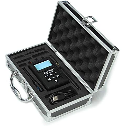 LATNEX SPA-6G Combo RF Explorer and Spectrum Analyzer. Portable Handheld Digital Ham-Radio-WiFi-Network-Sound-Audio-Signal Frequency Analyzer - Professional Package - Software Included Cover