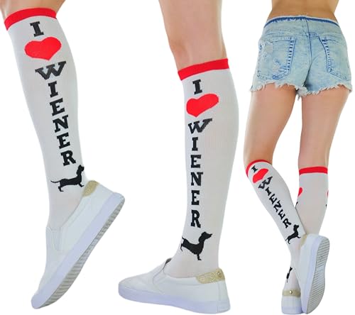 ToBeInStyle Women's Acrylic Knee High Print Socks3