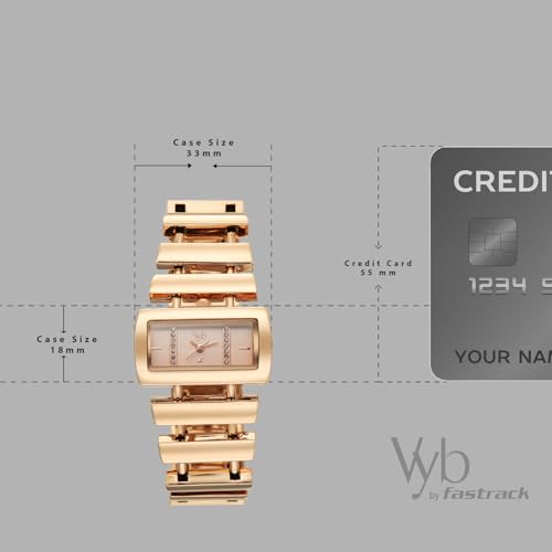 Image of Fastrack Vyb Siren with Quartz Analog Watch for Women