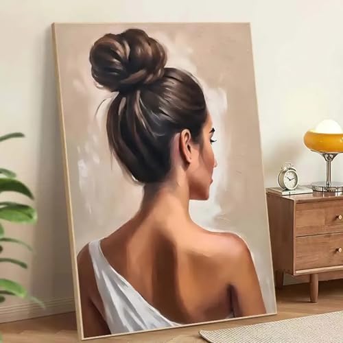 Affiches de dos de femme sexy pour une décoration de salon nordique chic
