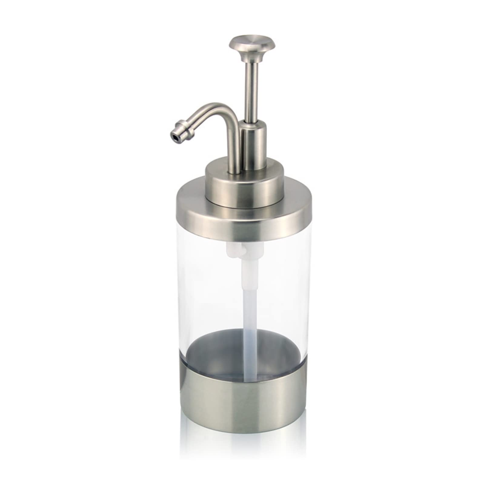 Distributore di Sapone Liquido in Acciaio Inossidabile 304 Spazzolato, Pompa, Accessorio da Cucina, Decorazione per la casa