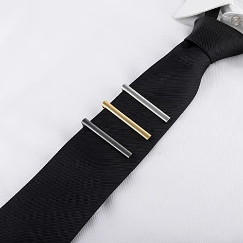 Image of GWD Cufflinks and Tie Clip Set Personalized Cuff Links Business Wedding