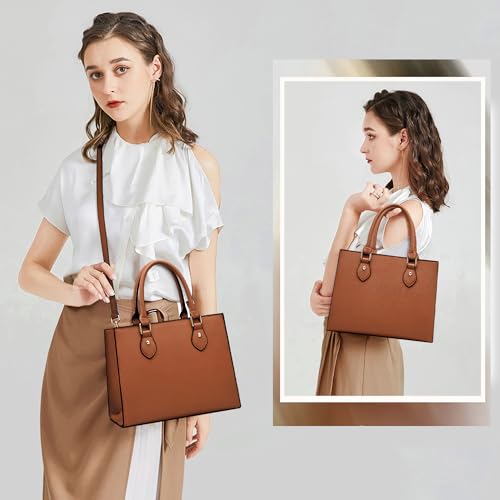 Image of CHICAROUSAL Crossbody Purses and Handbags for Women PU Leather Tote Top Handle Satchel Shoulder Bags