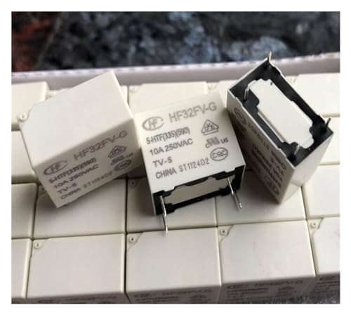Relé de 4 Pines HF32FV-G 5-HTF micro relé conmutador de 5V 12V 24V para circuitos impresos 2