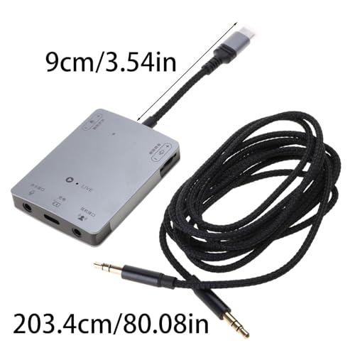 Adaptateur type C audio sans grésillement pour live streaming sur mobile