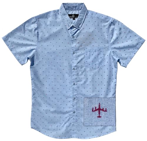 Image of Molokai Surf Button Down Slim Fit Hawaiian Short Sleeve Shirts