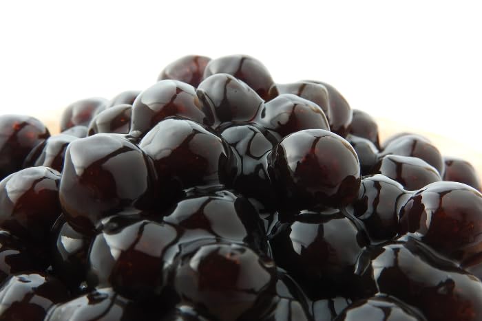 EasyCookAsia Perles de tapioca | Perles de Boba | 4 x 200g | De véritables perles fraîches de tapioca Boba de Taïwan pour ton Bubble Tea parfait