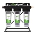 3 Stage Deionized Water car Wash System Spot Free Car Rinse Spotless car Washing Coconut Carbon Block Filter+2 DI Filters for Car/RV/Motorcycle/Window Washing No Spots 3/4" Inlet/Outlet