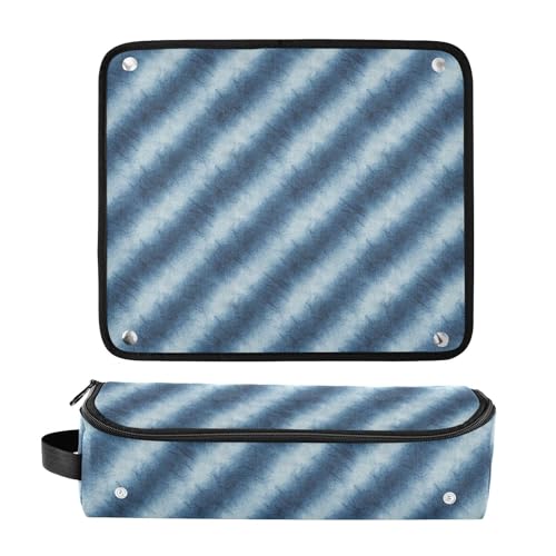 Bolsa de viaje para herramientas de cabello para mujer con tapete para plancha, organizador portátil para estilizado de cabello para planchas, rizadores y secadoras, accesorio de viaje simple safaris miniatura 3