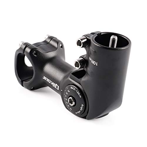 Bike Stem 120 Degree Adjustable Bicycle Stem 1" / 1.25" Handlebar Riser Adapter For Road Bike, Mountain Bike, Mtb, Bmx, Cycling (31.8 X 110Mm) #TOP5