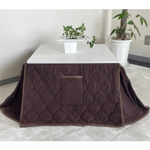 WOODPAL カジュアルコタツ2点セット 正方形 折脚 WPK-F68WH (ホワイト) の商品画像 1