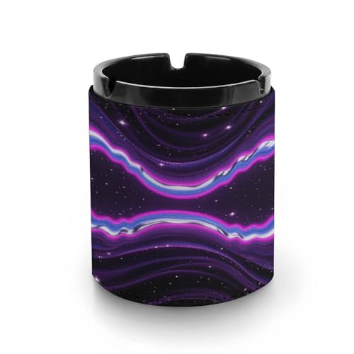 Ashtray Wrinkles in Spacetime Ashtrays for Cigarettes,cigar Ash Tray, Suitable for Living Room Coffee Table, Table, Terrace Outdoor, Car Cup Holder