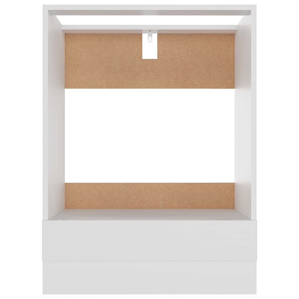 vidaXL Armoire à Four Blanc 60x46x81,5 cm Bois d'ingénierie