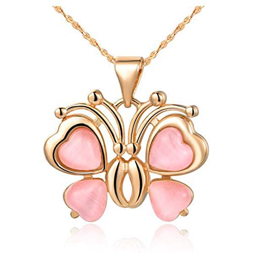 Collier plaqué 18k et opale blanche pour rayonner au quotidien