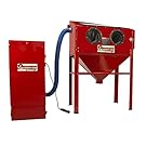 Dragway Tools Model 60 Sandblast Cabinet with Floor Standing Dust Collector