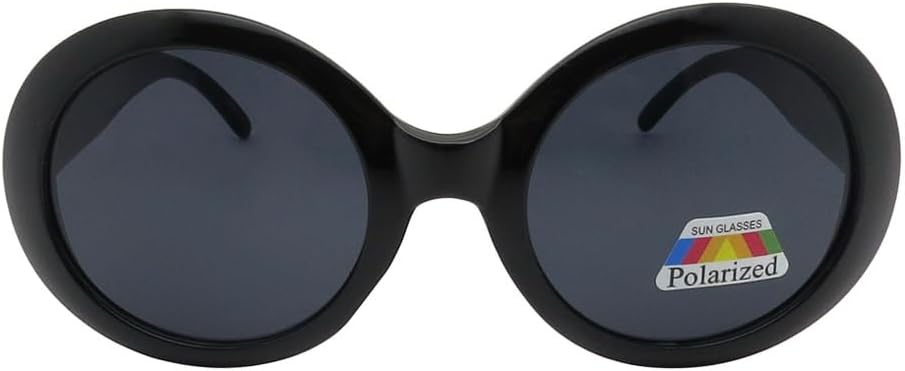 Pop Fashionwear® Womens Fashion Circle Round Jackie O Bold Chic Sunglasses P547 - Image 2