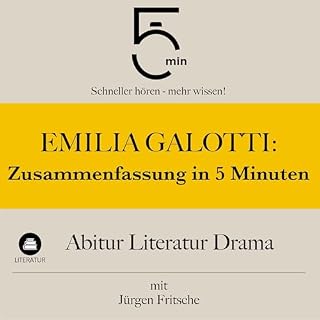 Emilia Galotti - Zusammenfassung in 5 Minuten Titelbild