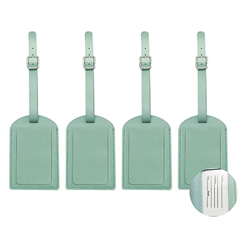Quesuc 4 piezze Etichette per valigie,Etichetta...