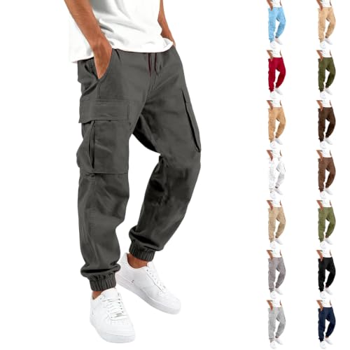 Cargo Pants for Men, Relaxed Fit Hiking Sweatpants Outdoor Men Cargo Pants - image 1