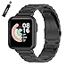 Produktbild Mi-Case Metall Armband für Xiaomi Mi Watch Lite/Redmi Watch, Xiaomi Mi Watch Lite Verstellbare Edelstahl Ersatzbänder Armband Kompatibel mit Xiaomi Mi Watch Lite/Redmi Watch-Schwarz