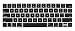 Ultra Thin Silicone Keyboard Cover Skin Protector Film for MacBook Pro 13" Model A1706 & MacBook Pro 15" Model A1707 with Touch Bar (2017 & 2016 Release) (Black)