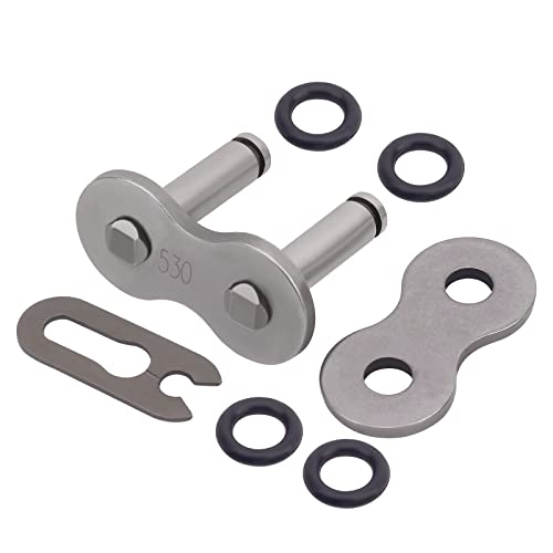 Clip de conexión de cadena 530 para motocicleta y dirt bike AHL de acero resistente 5