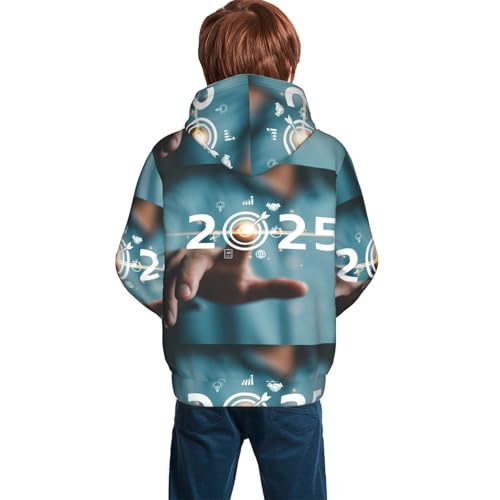 Abstract Broken Pattern Kid Hoodies Boys Sweatshirts Girls Pullover with Pocket4