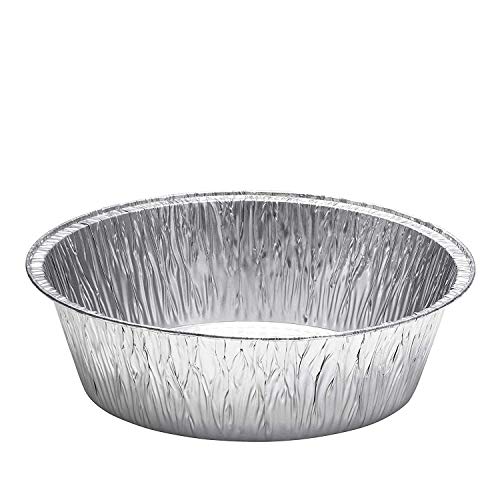 10-Inch Aluminum Dutch Oven Liner Pans | Disposable Cake Pan And Extra Deep Aluminum Foil Pans For Baking, Freezing, And Storage | Durable Aluminum Round Baking Pans | 10 Count #TOP4