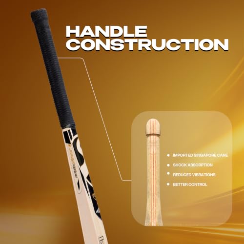 SG HP Spark No 5 Kashmir Willow Cricket Bat - Image 6
