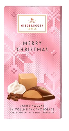 Niederegger Nougat Tafel Sahne »Merry Christmas« 100g