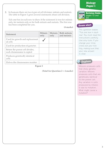 Pearson Education Limited REVISE Edexcel GCSE (9-1) Combined Science Higher Practice Papers Plus: for home learning, 2022 and 2023 assessments and exams