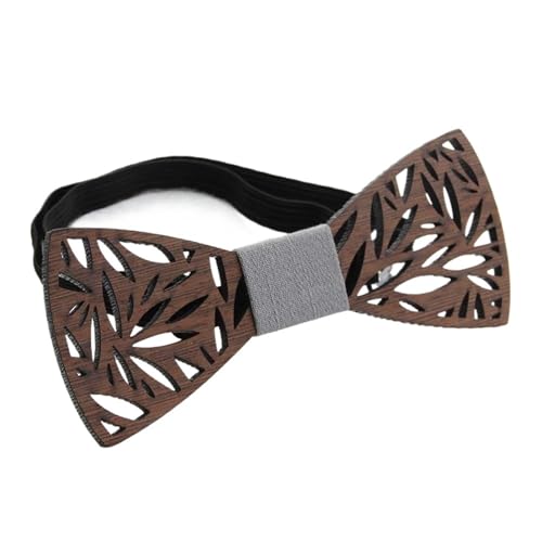 Nœud papillon en bois multicolore sculpté le cadeau idéal pour homme et mariage