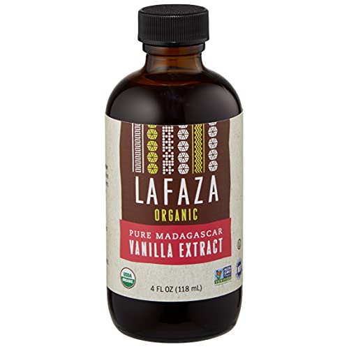 Lafaza Organic Pure Madagascar Bourbon Vanilla Extract