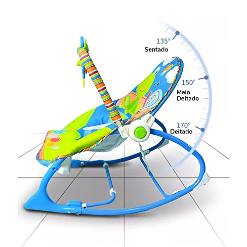 Maxi Baby Cadeira de Descanso Musical FunTime até 18kgs Azul