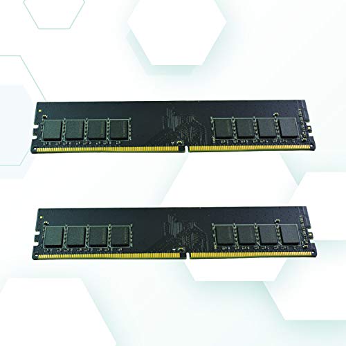Gigastone DDR4 16GB (8GBx2) 2666MHz PC4-21300 CL19 1.2V UDIMM 288 Pin Unbuffered Non ECC for PC Computer Desktop Memory Module Ram Upgrade Kit