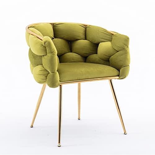 Sillón Plegable Velvet Verde oliva miniatura 5