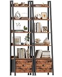 Furologee Bookshelf Set of 2