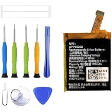 APP00222 Rechargeable Battery Compatible with Apack ART5004 Smart Watch,Fossil Q Exploraist gen 3 with Tools
